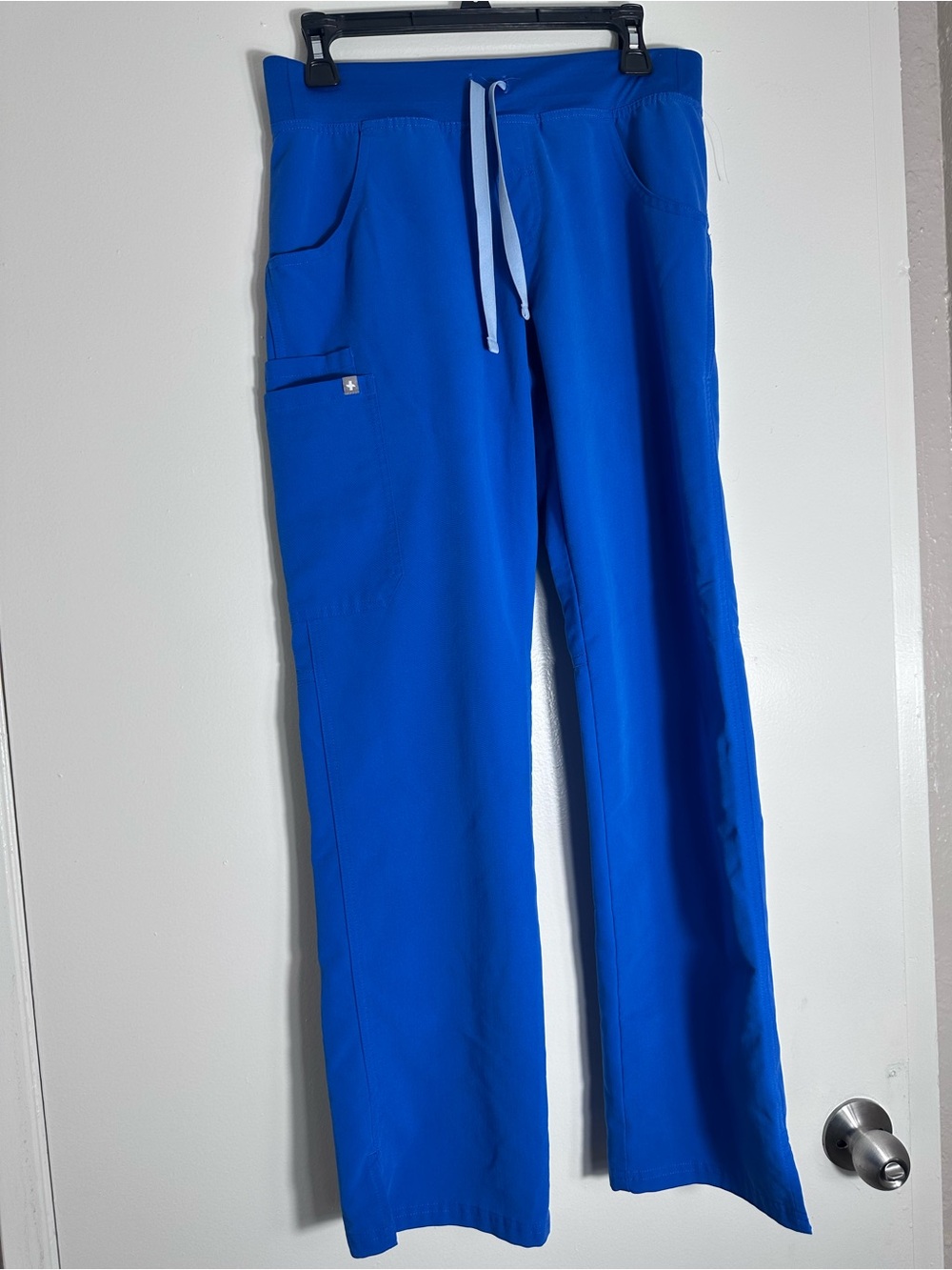 FIGS Technical Collection Royal Blue Drawstring Scrub Pants